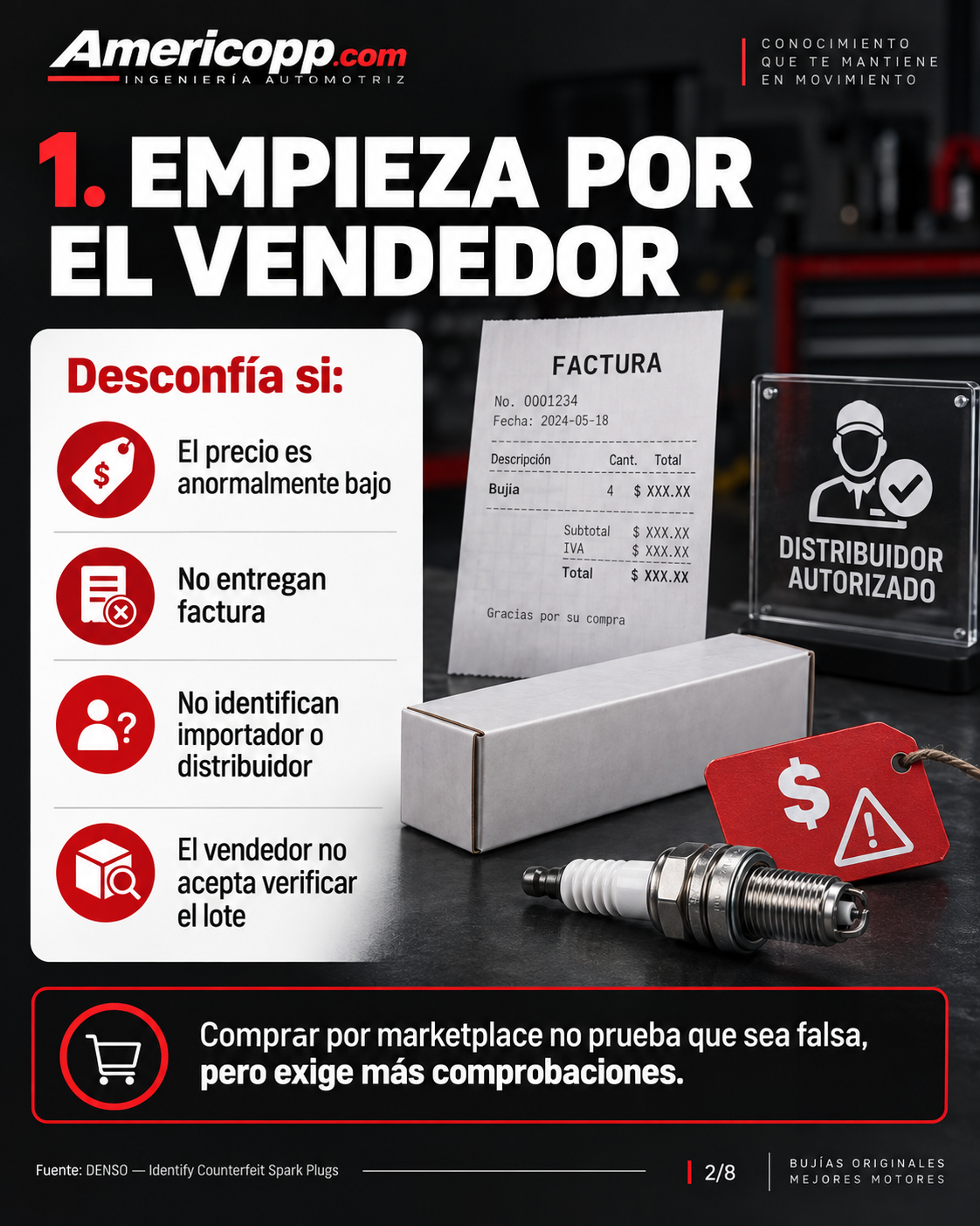 Primer filtro: señales de un vendedor dudoso